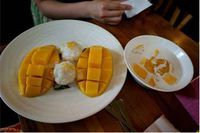 -芒果糯米飯 Mango Sticky Rice