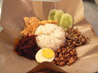 椰漿飯（nasi lemak）